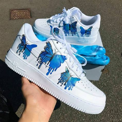 nike air force blumenprint